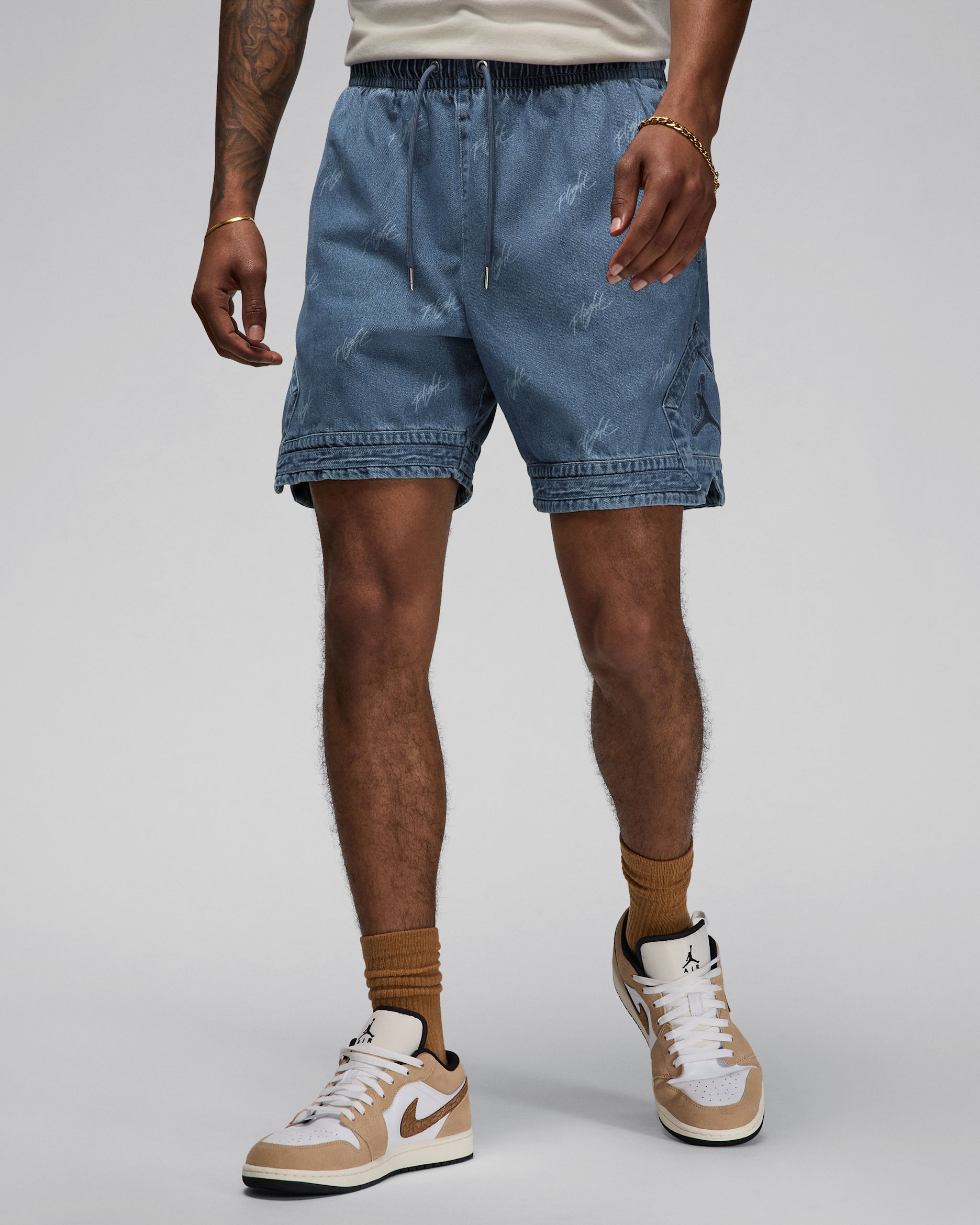 Jordan Air Men's Denim Shorts. Nike ID